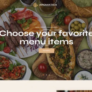 Bistro And Cafe Website - WordPress Website