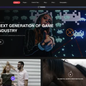 Video Tuber Demo - WordPress Website