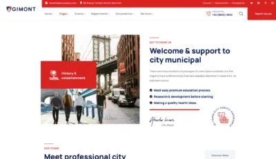 wordpress-city-municipal-welcome-section