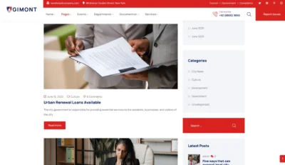 wordpress-municipality-service-categories-layout